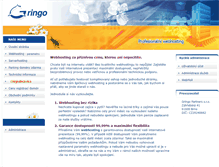 Tablet Screenshot of gringo.cz